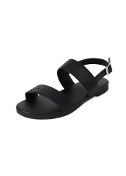 VENTACT 2022 New Fashion Women Sandals Shallow Buckles Shoes For Women Summer Street Brief Outdoor Footwear Size 35-43