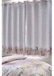 Unicorn Waffle Eyelet Blackout Curtains