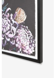 Lilac Floral Canvas