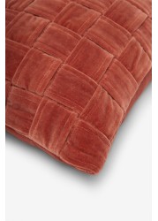 Chunky Velvet Weave Cushion