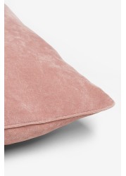 Soft Velour Cushion Large Square