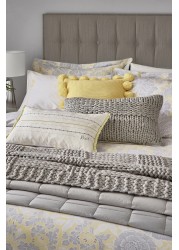 Katie Piper Wool Blend Reset Chunky Knit Cushion