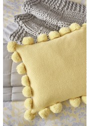 Katie Piper Knit Reset Pom Pom Cushion