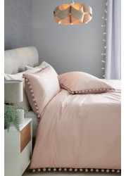 Pom Pom Duvet Cover And Pillowcase Set