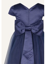 Monsoon Younger Girls Blue Tulle Bridesmaid Dress