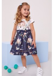 Lipsy Mini Cap Sleeve Scuba Bow Dress