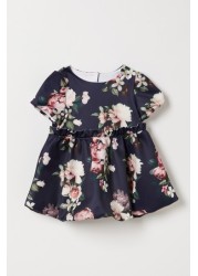 Lipsy Baby Puff Sleeve Dress With Matching Knicker