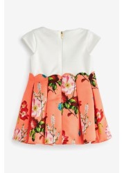 Baker by Ted Baker White Floral Dress