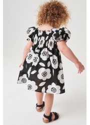 Shirred Cotton Dress (3mths-7yrs)