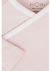 Mori Pink Kimono Bodysuit