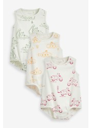 2 Pack Bubble Shape Bodysuits (0mths-3yrs)