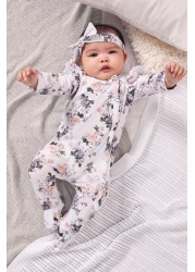 Lipsy Baby Babygrow And Headband