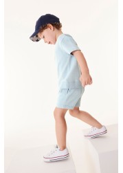 Plain Sweat T-Shirt And Shorts Set (3mths-7yrs)