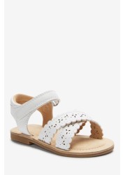 Scallop Sandals Standard Fit (F)