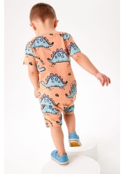 All Over Printed T-Shirt and Shorts Set (3mths-7yrs)