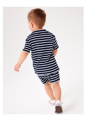 Towelling Revere Polo and Short Set (3mths-7yrs)