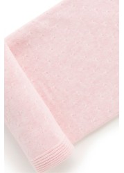 Purebaby Pink Essentials Blanket