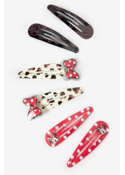 Minnie Mouse Clips 6 Pack