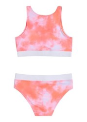 Juicy Couture Orange Tie Dye Swim Set