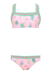 Sunuva Pink Cactus Elastic Bikini