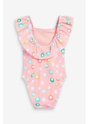 Baker by Ted Baker Pink Spot Swimsuit