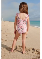 Frill Sleeve Swimsuit (3mths-12yrs)