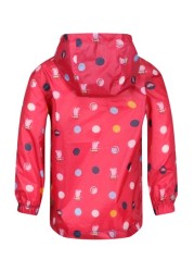 Regatta Peppa Pig™ Pink Waterproof Pack-It Jacket