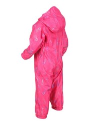 Regatta Pink Pobble Waterproof Puddlesuit