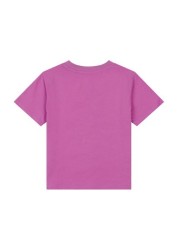 ELLE Purple Fitted Crop Top