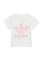 adidas Originals Pink Infant Adicolor Trefoil Set