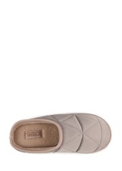 Totes Girls Premium Quilted Mule Slippers Mini Me