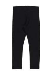 Polarn O. Pyret Black Organic Cotton Leggings