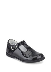 Start-Rite Star Gaze Black Standard Fit Patent First Steps Shoes