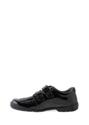 Start-Rite Flair Black Patent Leather Riptape Shoes