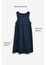 Jersey Pinafore Dress (3-14yrs)