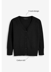 School V-Neck Cardigan (3-16yrs)