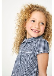 Drop Waist Gingham School Dress (3-14yrs)