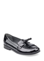 Start-Rite Sketch Black Patent Leather School Shoes Wide Fit