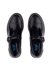 Start-Rite Imagine T-bar Black Leather School Shoes