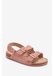 Double Buckle Corkbed Sandals Standard Fit (F)