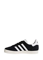 حذاء رياضي أسود دانتيل Gazelle من adidas Originals