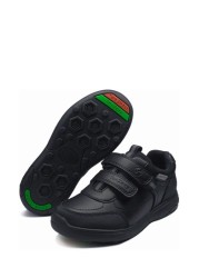 ToeZone Black Football Novelty School Shoes