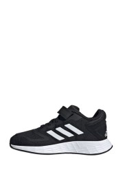 adidas Duramo 10 Youth & Junior Black Strap Trainers