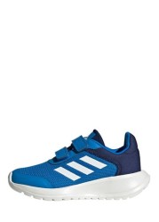 حذاء رياضي بحزام أزرق Tensaur من Adidas Youth And Junior