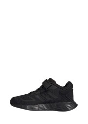 adidas Black Duramo 10 Youth & Junior Strap Trainers