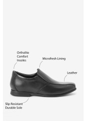 School Leather Formal Loafers Standard Fit (F)