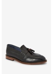 Leather Tassel Loafers