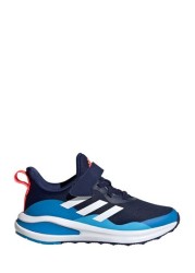 adidas Black FortaRun Youth & Junior Strap Trainers