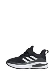 adidas Black FortaRun Youth + Junior Trainers