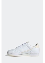 adidas Womens White Continental 80 Vegan Trainers